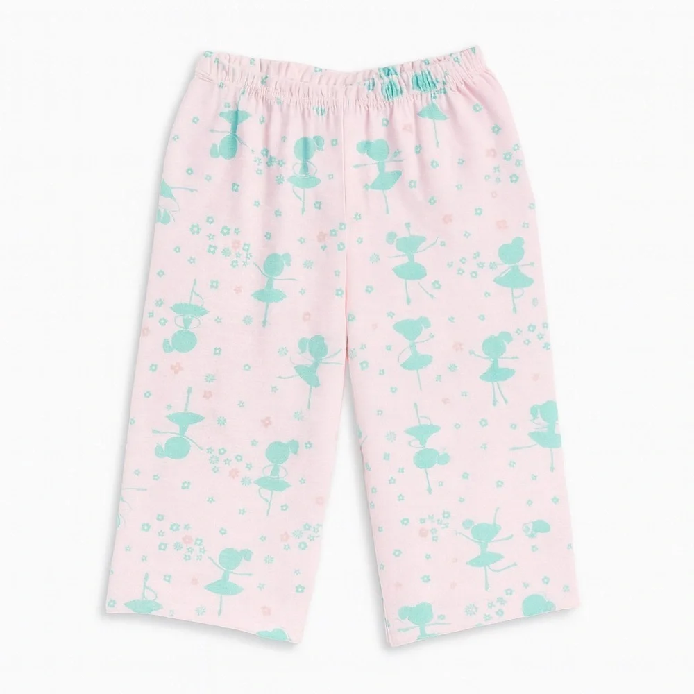 Pink Fairy Graphic Top And Matching Pajama Pants Set